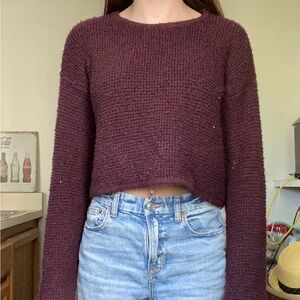 Pacsun cropped sweater top